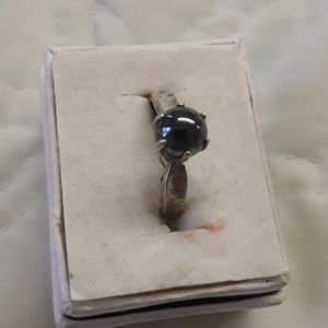 unknown Jewelry - sterling bl. pearl ring unknown Jewelry - sterling bl. pearl ring